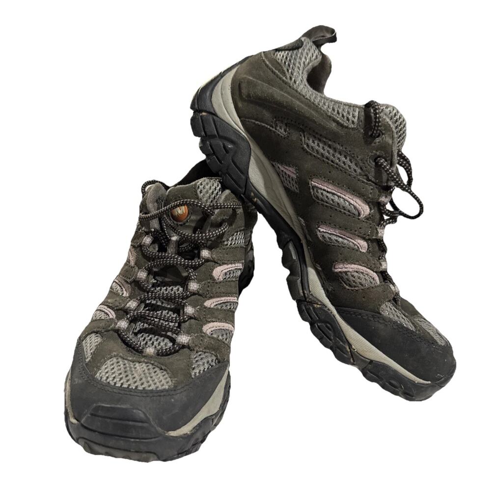 Merrell Moab 3 Ventilator Beluga Lilac Trail Hiking Shoes J87336 Womens Size 9.5